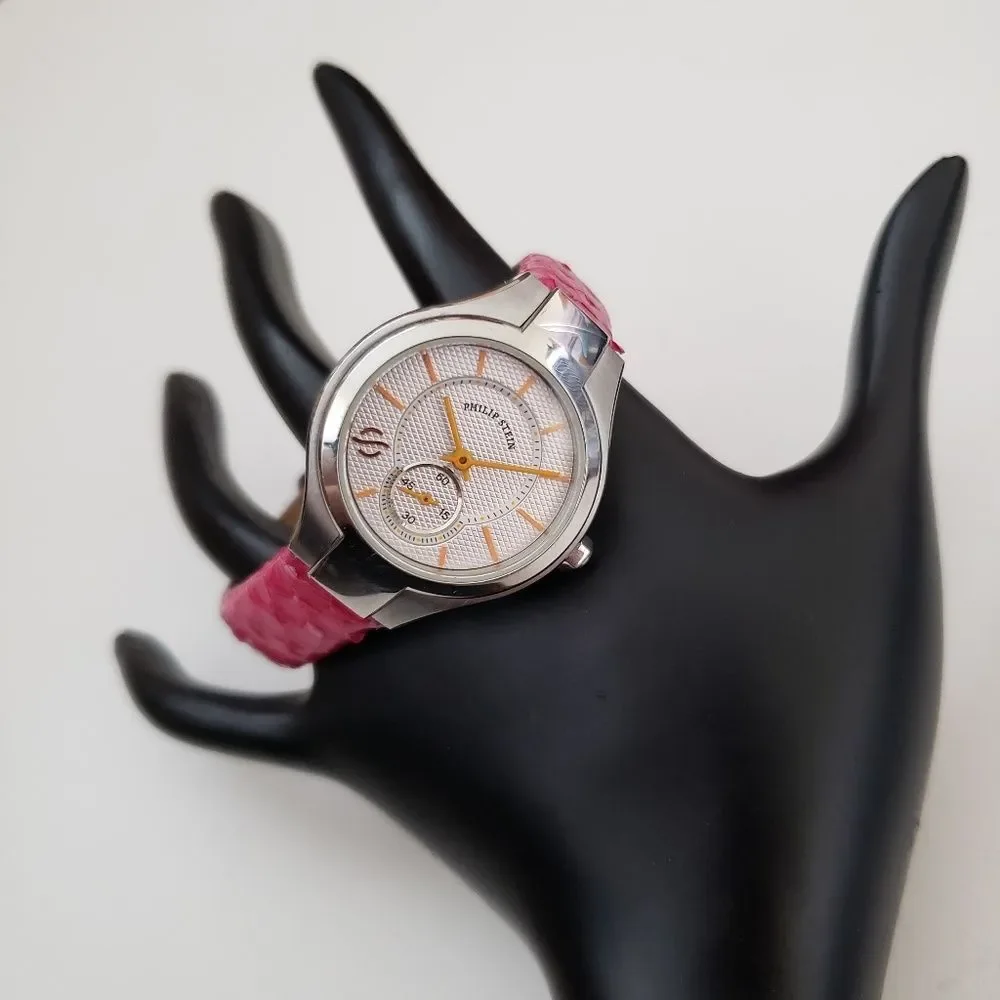 Philips Stein Classic Round Mini Snake Skin Strap Watch - Model 44 - TF0…